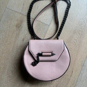 Mackage Wilma Round Crossbody Bag in Pink